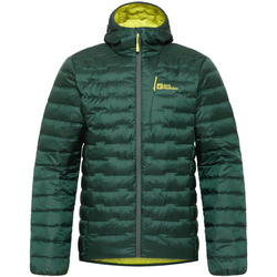Oblačila Moški Parke Jack Wolfskin Passamani Down Hoody M Zelena