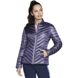 Oblačila Ženske Parke Skechers GO Shield Shine Jacket Vijolična