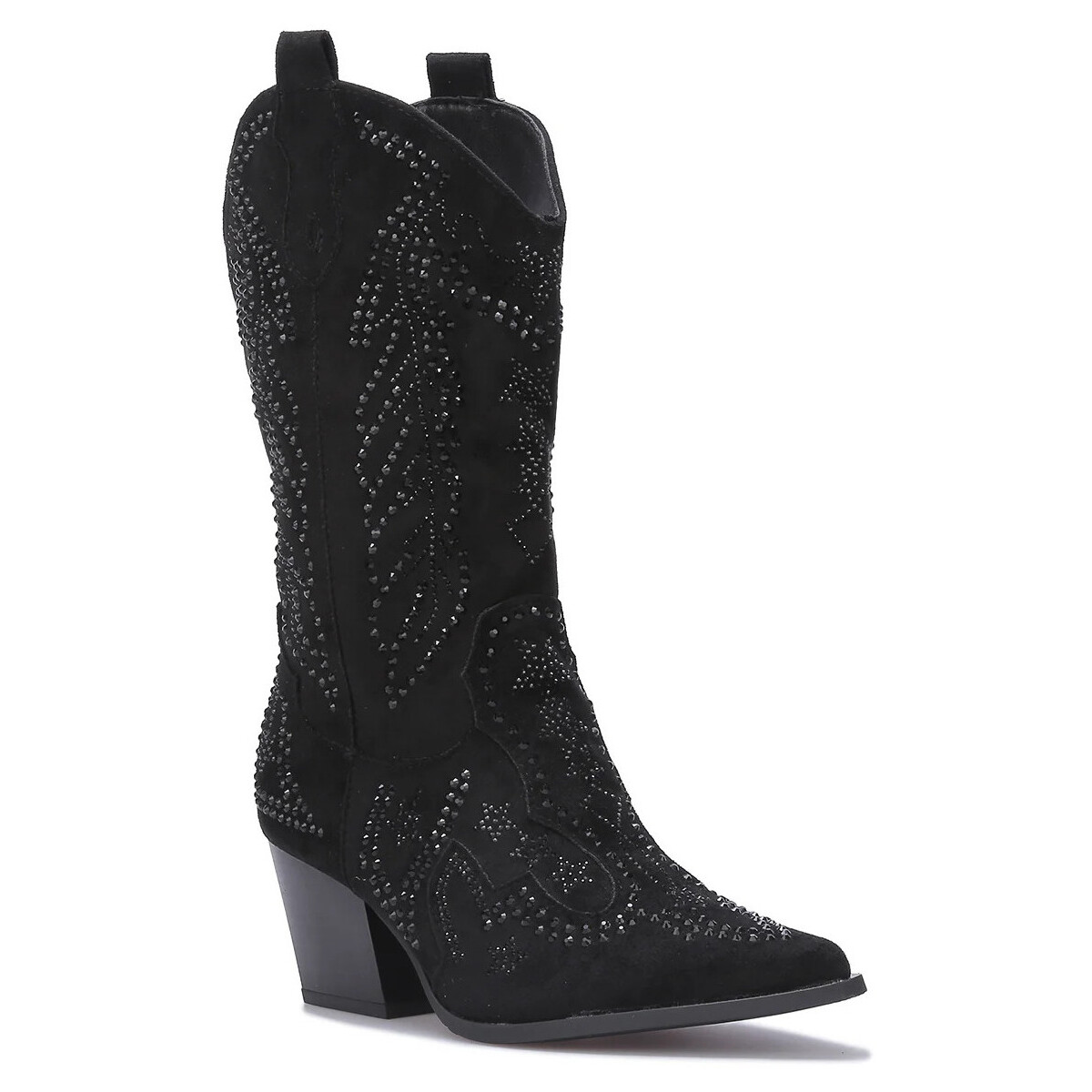 Čevlji  Ženske Škornji La Modeuse 73208_P172259 Črna