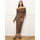 Oblačila Ženske Obleke La Modeuse 73194_P172684 Bež