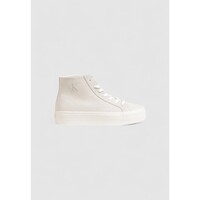 Čevlji  Ženske Modne superge Calvin Klein Jeans VULC FLATFORM LACEUP YW0YW01584 Bež