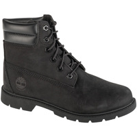 Čevlji  Ženske Pohodništvo Timberland Linden Woods WP 6 Inch Črna