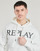 Oblačila Moški Puloverji Replay SWEATSHIRT Bela