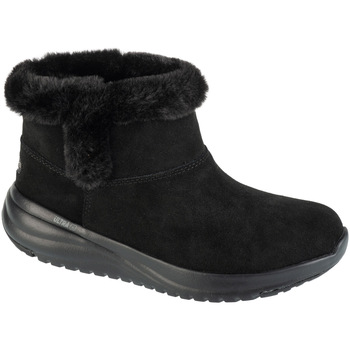 Čevlji  Ženske Polškornji Skechers On-The-Go Stellar - Cozy Step Črna
