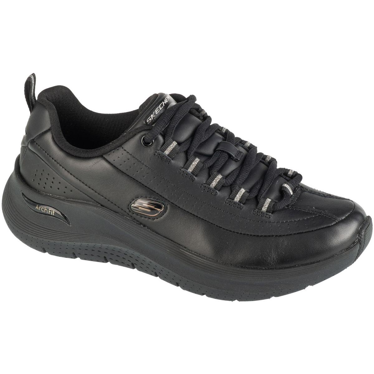 Čevlji  Ženske Fitnes / Trening Skechers Arch Fit 2.0 - Star Bound Črna