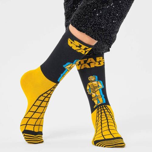 Happy socks STAR WARS C-3PO SOCK Rumena