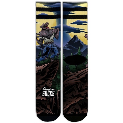 American Socks WEREWOLF Večbarvna