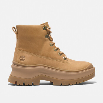 Čevlji  Ženske Gležnjarji Timberland Roxie lane mid lace up boot Bež
