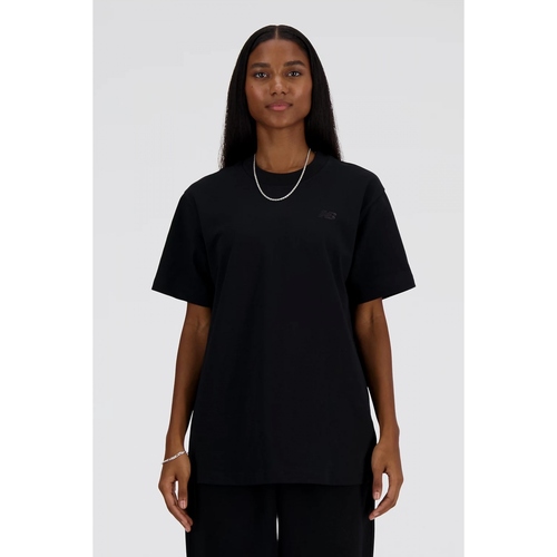 New Balance ATHLETICS JERSEY T-SHIRT Črna