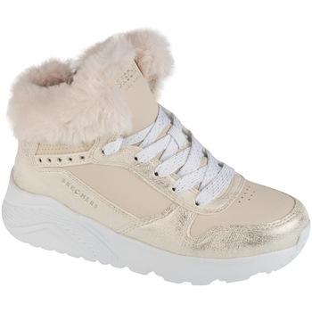 Čevlji  Deklice Polškornji Skechers Uno Lite - Comfurt Collar Bež