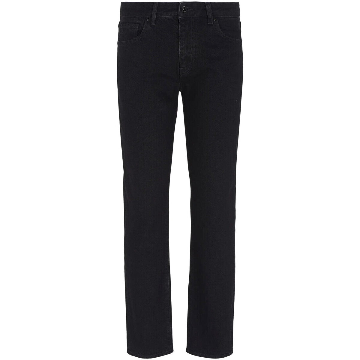 Oblačila Moški Jeans straight EAX 6DZJ13Z1TDZ Črna