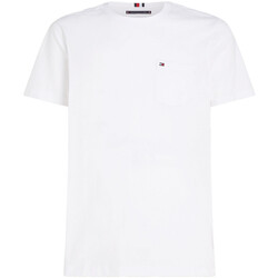 Oblačila Moški Majice s kratkimi rokavi Tommy Hilfiger MW0MW36220 Bela