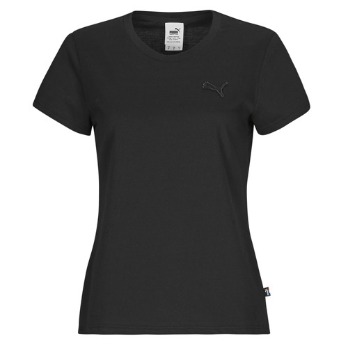 Oblačila Ženske Majice s kratkimi rokavi Puma TEE W MIF BADGE BRODE Črna