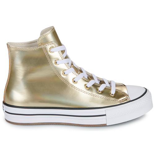 Converse CHUCK TAYLOR ALL STAR EVA LIFT PLATFORM METALLIC Pozlačena
