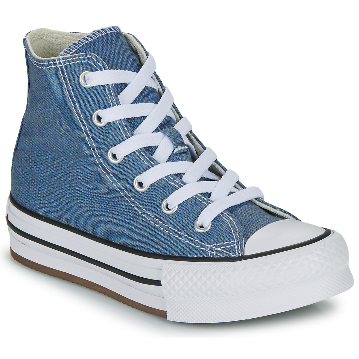 Čevlji  Deklice Visoke superge Converse CHUCK TAYLOR ALL STAR EVA LIFT PLATFORM Modra