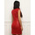 Oblačila Ženske Obleke La Modeuse 73259_P172760 Rdeča