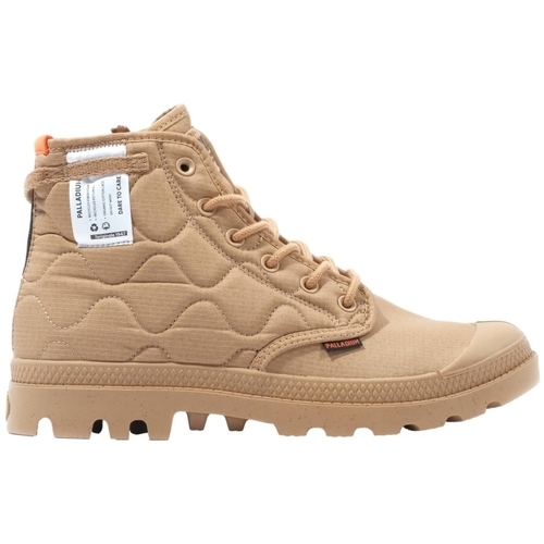 Čevlji  Ženske Škornji Palladium Pampa Re-Quilted - Desert Bež
