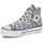 Čevlji  Ženske Visoke superge Converse CHUCK TAYLOR ALL STAR LIFT ALLOVER FLORALS Večbarvna