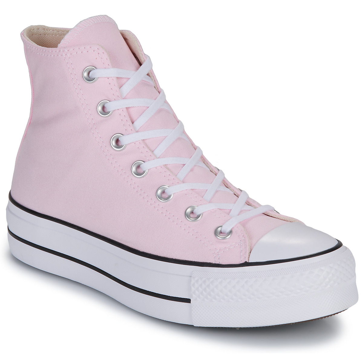 Čevlji  Ženske Visoke superge Converse CHUCK TAYLOR ALL STAR LIFT PLATFORM Rožnata