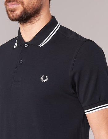 Fred Perry THE FRED PERRY SHIRT Črna / Bela