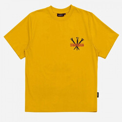 Oblačila Moški Majice & Polo majice Wasted T-shirt stake Rumena