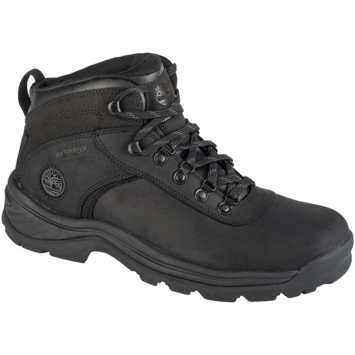 Čevlji  Moški Pohodništvo Timberland Flume Mid WP Črna