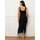 Oblačila Ženske Obleke La Modeuse 73328_P172978 Črna