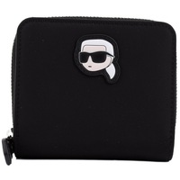 Torbice Ženske Denarnica Karl Lagerfeld IKON NYLON MD BFD WLLT Črna