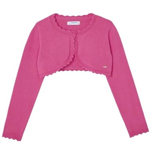 Oblačila Otroci Plašči Mayoral 306 BOLERO Fuxia Rožnata