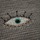 Tekstilni dodatki Ženske Šali & Rute Kurt Geiger London EVIL EYE SCARF Siva