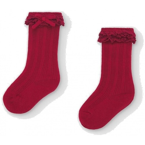 Dodatki  Otroci Dokolenke Mayoral 10834 Calcetines Rojo Rdeča