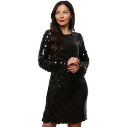 Oblačila Ženske Obleke La Modeuse 73535_P173523 Črna