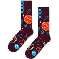 Spodnje perilo Moški Dokolenke Happy socks GEMINI SOCK Bordo