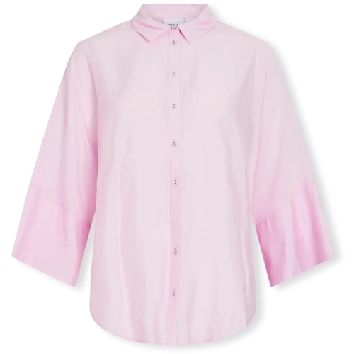 Oblačila Ženske Topi & Bluze Vila Aspyn 3/4 Loose Shirt - Winsome Orchid Rožnata