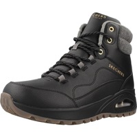 Čevlji  Ženske Škornji Skechers UNO RUGGED Črna