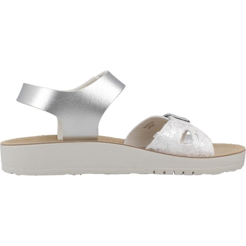 Geox J SANDAL COSTAREI GI Srebrna