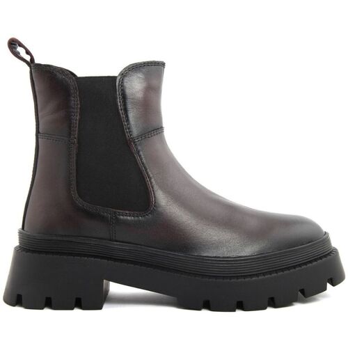 Čevlji  Ženske Gležnjarji Fashion Attitude Far-9029 Rdeča