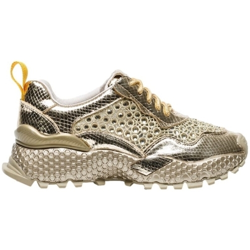 Čevlji  Ženske Modne superge Exé Shoes EXÉ Sneakers 3020-1 - Gold Pozlačena