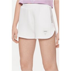 Oblačila Ženske Kratke hlače & Bermuda Guess V4GD16 FL04P Bela
