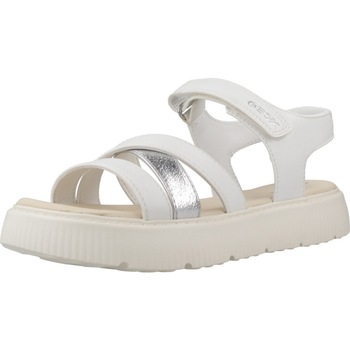 Čevlji  Deklice Sandali & Odprti čevlji Geox J SANDAL KODETTE GIR Bela