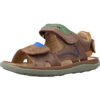 Čevlji  Dečki Sandali & Odprti čevlji Geox J SANDAL LIPARI BOY Kostanjeva