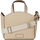 Torbice Ženske Torbe Karl Lagerfeld CIRCLE SM TOTE PERFORATED Bež