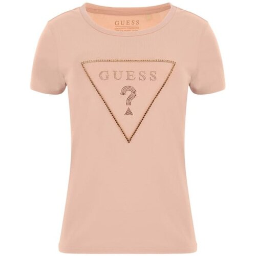 Oblačila Ženske Majice & Polo majice Guess QBGI48 K9TJ1 Rožnata