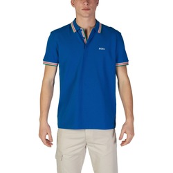 Oblačila Moški Polo majice kratki rokavi BOSS 10241663 50469055 Modra