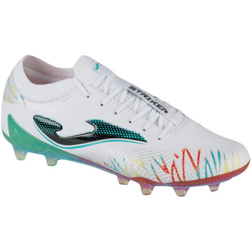 Čevlji  Moški Nogomet Joma Striker 25 FG STRIKS Bela