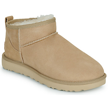 Čevlji  Ženske Polškornji UGG W CLASSIC ULTRA MINI Bež