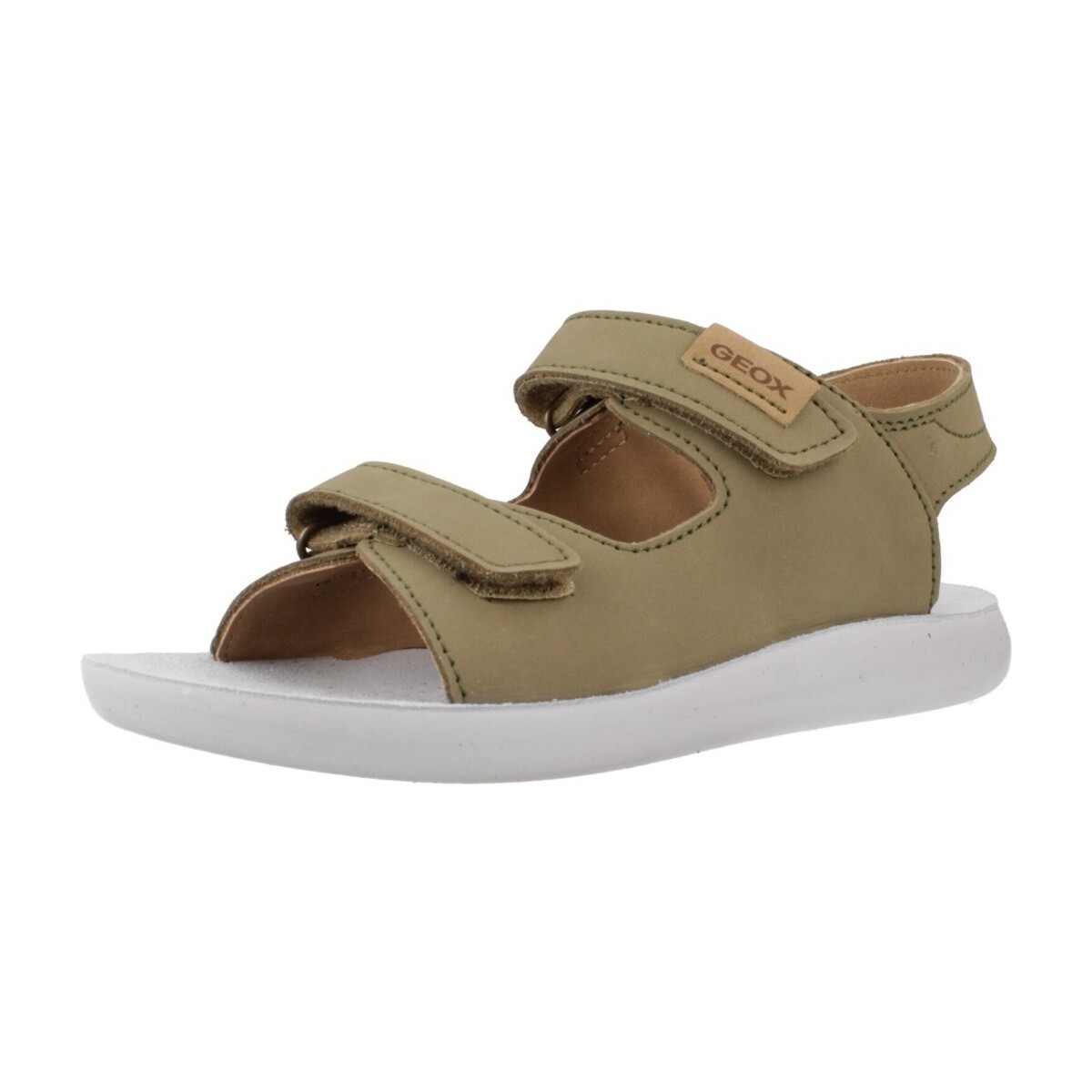 Čevlji  Dečki Sandali & Odprti čevlji Geox J SANDAL LIGHTFLOPPY Zelena