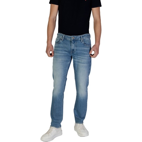 Oblačila Moški Kavbojke slim Guess MIAMI M2YAN1 D4Q43 Modra