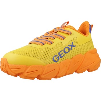 Čevlji  Dečki Modne superge Geox J FLEXYPER FAST BOY Rumena