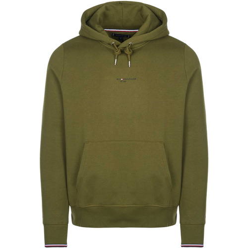 Oblačila Moški Puloverji Tommy Hilfiger  Zelena